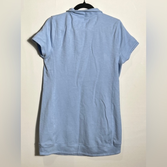 Legendary Light Blue Cotton Dress w Pockets Large NWD - Picture 7 of 10